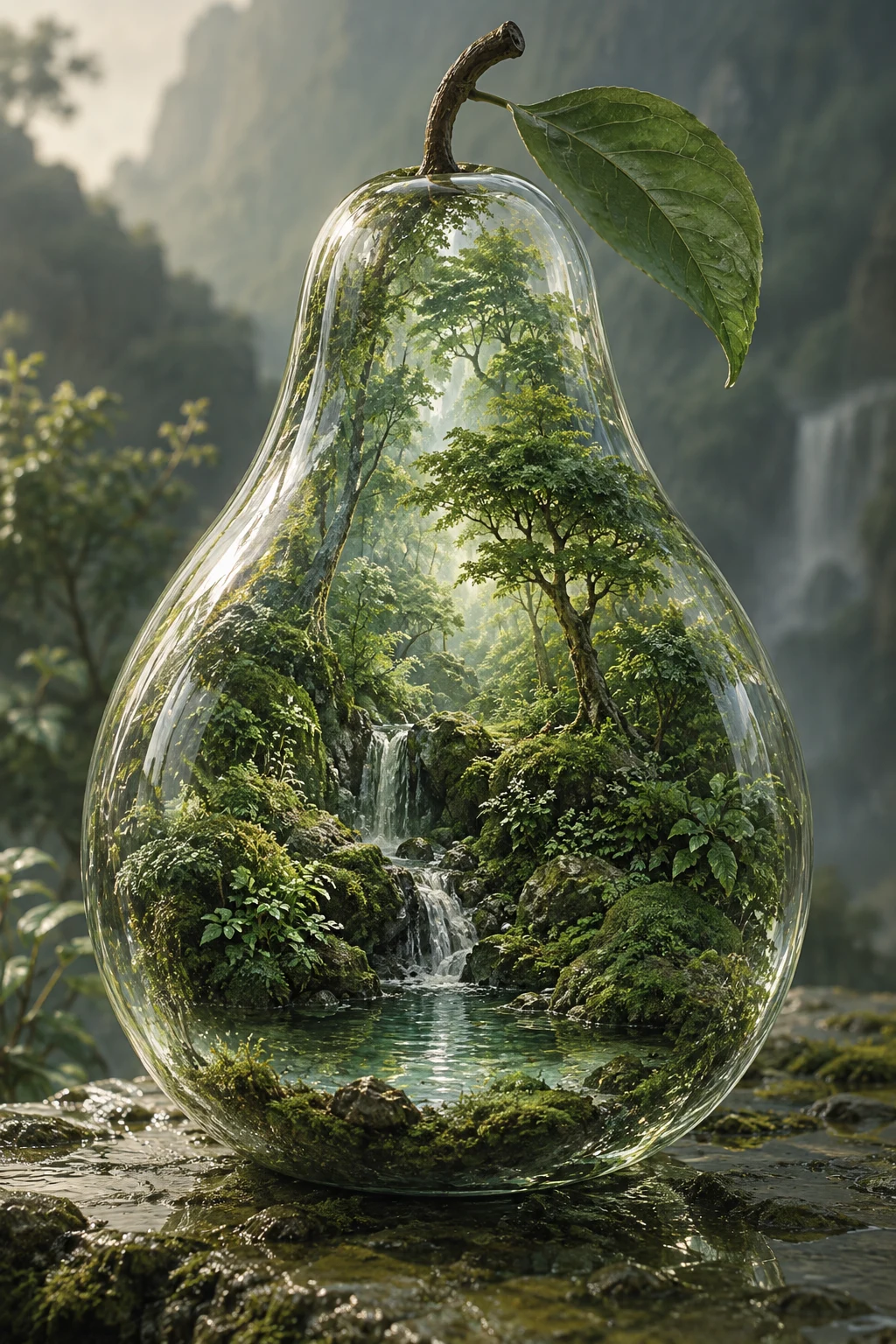 玻璃裡的森林